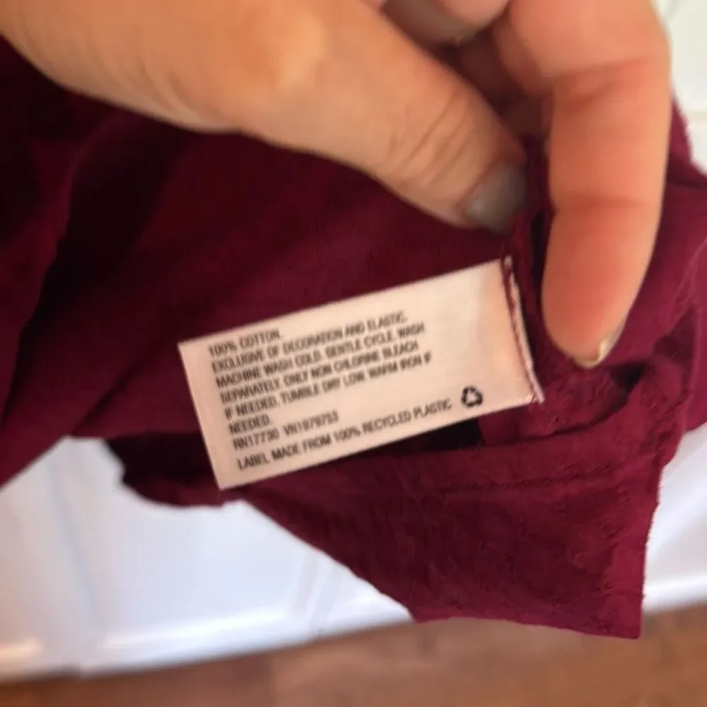 Universal Thread pink smocked ruffled midi dress size M - Picture 8 of 12